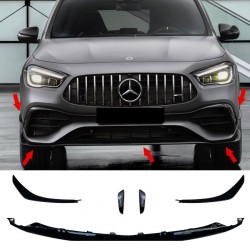 Σπόιλερ εμπρός προφυλακτήρα AMG look για Mercedes-Benz GLA-Class (H247) 